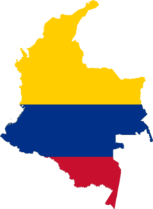 Flag map of Colombia.svg 1